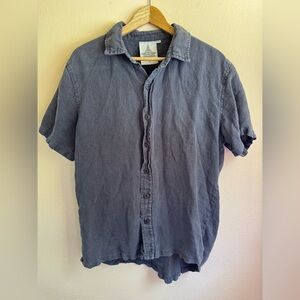 Casual Gray Short Sleeve Shirt
